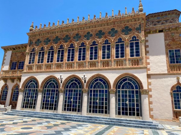 Photo of Ca’ d’Zan, the Ringlings' winter home located in Sarasota, Florida.